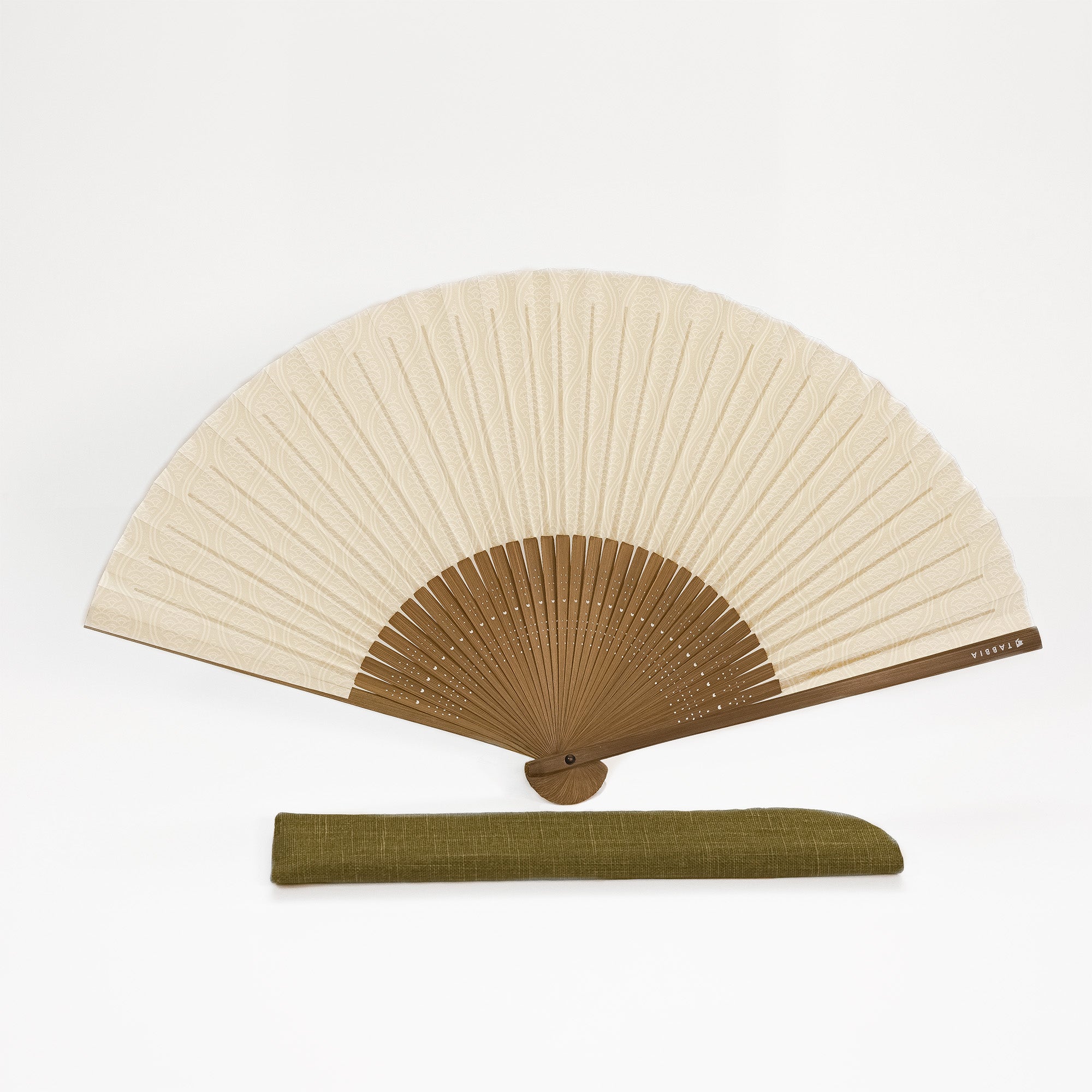 『和』香る扇子 波立涌