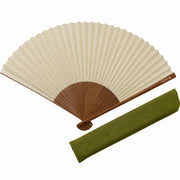 Japanese Folding Fan: Nami Tatewaku